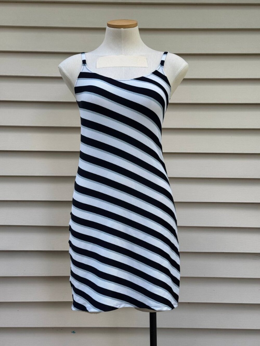 Marie Jo Sitges Stripe Mini Dress "Cloud Party" — XS NWT